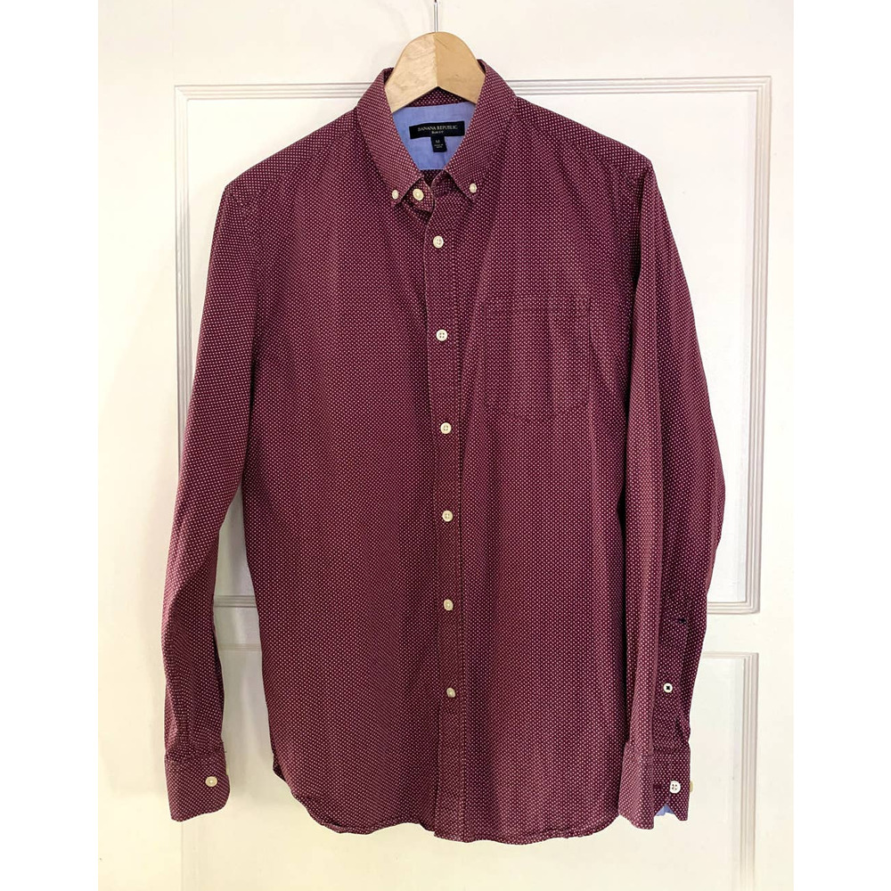 Men's Button-Down Long Sleeve Shirt | Banana Republic